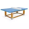 Table ping pong natura bleue