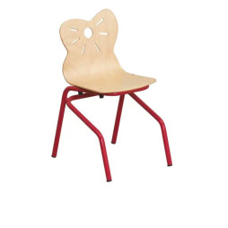Chaise scolaire empilable pour école maternelle