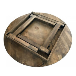 Table en bois CHR pieds repliés