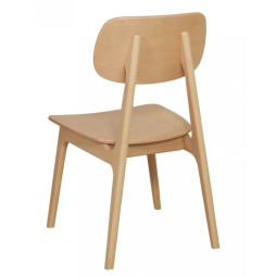 Chaise pour restaurant en bois de hêtre
