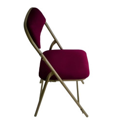 Chaise pliante Prestige en&nbsp;velours