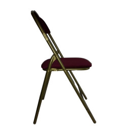 Chaise pliante Prestige en&nbsp;velours