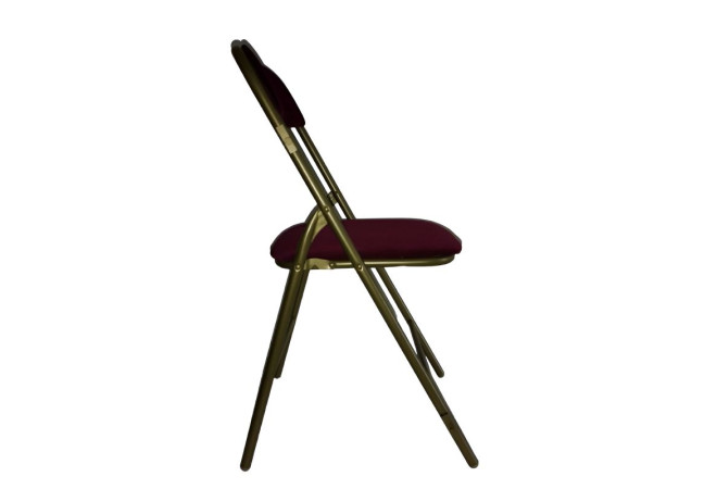 Chaise pliante Prestige en&nbsp;velours