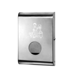 Distributeur de sacs canins en acier inoxydable