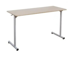 Bureau scolaire pour 2 personnes en stratifié