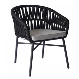 Fauteuil en cordages pour terrasse CHR