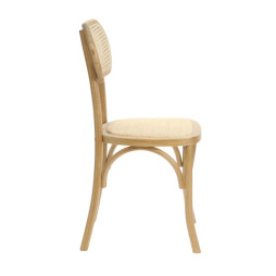 Chaise bois restaurant empilable