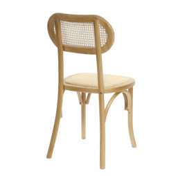 Chaise CHR en bois vernis naturel