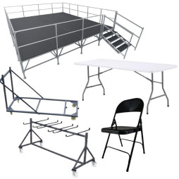 Lot complet pour salles des fêtes