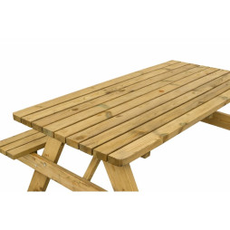 Table pique nique avec plateau 9 lames Table pique nique avec plateau 9 lames