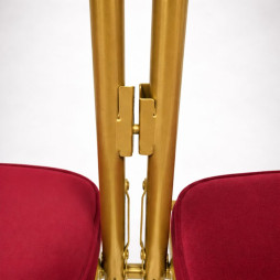 Chaise pliante assemblable entre elles