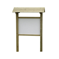 Panneau affichage extérieur simple face en bois classe 4