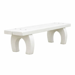 Banquette urbaine en béton