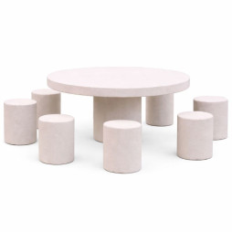 Table de pique-nique pour enfants en béton