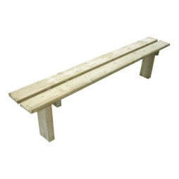 Banquette publique en bois autoclave 4