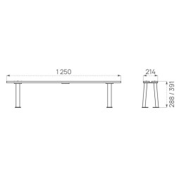 Dimensions de la banquette pour écolier
