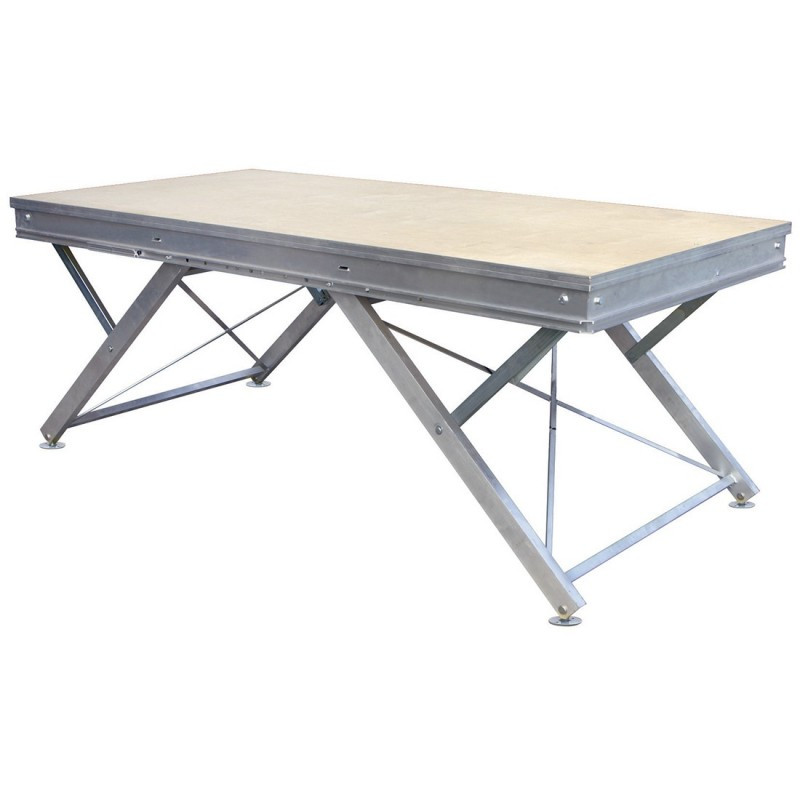 praticable de scène plancher multiplis brut