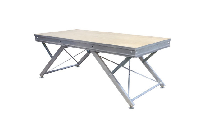 praticable de scène plancher multiplis brut