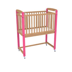Lit haut à barreaux pour les crèches