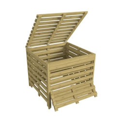 Composteur en bois pour collectivités