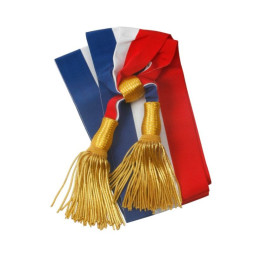 Écharpe pour maire ou adjoint