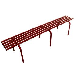 Banquette extérieure pour collectivités