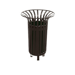 Corbeille publique Tulipe