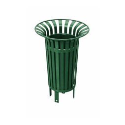 Poubelle de ville renforcée tulipe