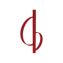 Appui vélo pommeau city coloris bordeaux