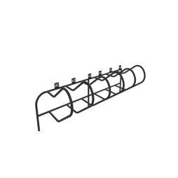 Arceaux à vélos en métal coloris noir