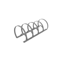 Équipement mobilité douce rack 8 places en métal traité anticorrosion