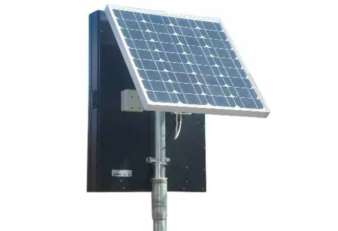 panneau solaire pour radar pédagogique