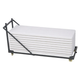 Chariot de transport pour table pliante