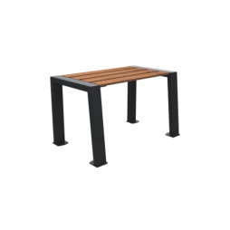 Banquette individuelle en lames HPL pin Tyrol