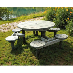 Table de pique-nique ronde Forest