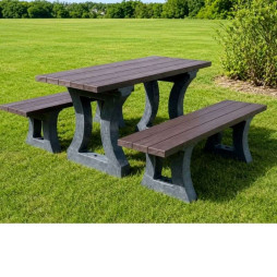 Table picnic eb plastique recyclé Table picnic eb plastique recyclé