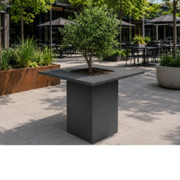 Table mange-debout en plastique recyclé