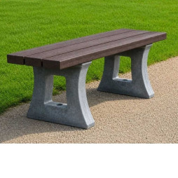 Banquette publique en recyclé Éco