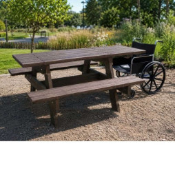 Table picnic PMR en plastique recyclé