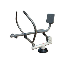 Agrès sportif extérieur - Rameur