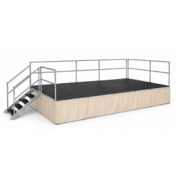 Habilllage pour podium