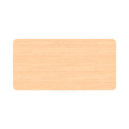 Plateau en hêtre vernis de la table d'école/crèche