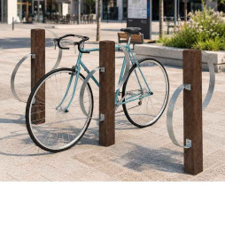 Support vélo en plastique recyclé