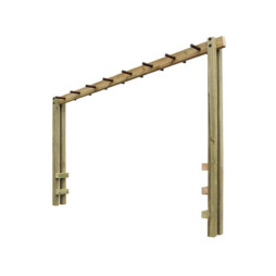 Escalier horizontal pour aire de jeux extérieur Escalier horizontal pour aire de jeux extérieur