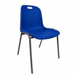 Chaise a coque Emma bleu