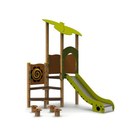 Toboggan aire de jeux pour collectivités