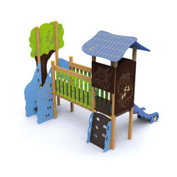 Structure d'aire de jeux - Petit Chaperon Rouge