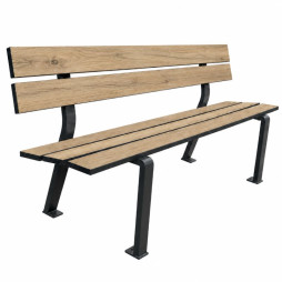 Banc urbain en hpl