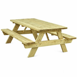 table pique nique en bois épaisseur 45 mm table pique nique en bois épaisseur 45 mm