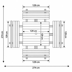 dimensions table pique nique carrée square dimensions table pique nique carrée square